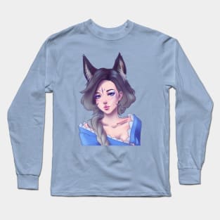 Kitsune Girl Long Sleeve T-Shirt